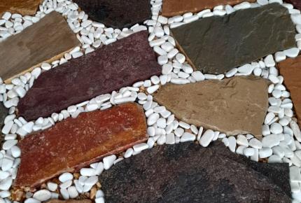 سنگ لاشه ورقه ای ،کوبیک،قلوه سنگ خوزستان (اهواز ابادان)